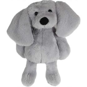 Dada Uyku Arkadaşı Köpek Gri 34 cm Peluş Oyuncak