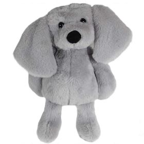 Dada Uyku Arkadaşı Köpek Gri 34 cm Peluş Oyuncak