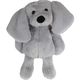 Dada Uyku Arkadaşı Köpek Gri 34 cm Peluş Oyuncak