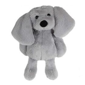 Dada Uyku Arkadaşı Köpek Gri 34 cm Peluş Oyuncak