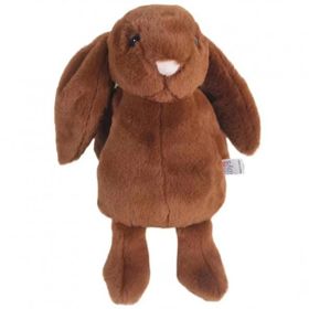 Dada Uyku Arkadaşı Tavşan Koyu Kahve 34 cm Peluş Oyuncak
