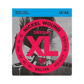 Dadario Exl145 Xl 12-54 Nickel Wound Elektro Gitar Tel Seti