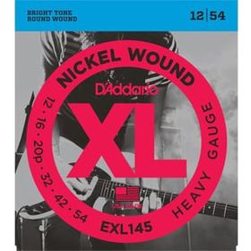 Dadario Exl145 Xl 12-54 Nickel Wound Elektro Gitar Tel Seti