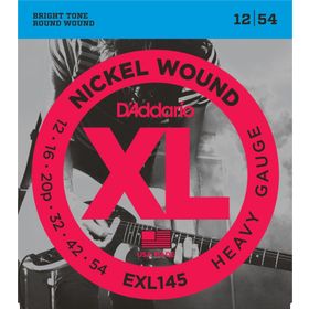 Dadario Exl145 Xl 12-54 Nickel Wound Elektro Gitar Tel Seti
