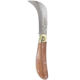 Dadaş 19 cm Bursa Eğri Ağız Ahşap Sap Aşı Bıçağı