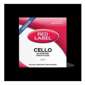 D'addario 6107 Cello Red Label 4/4 Medıum Tensıon Tel Seti