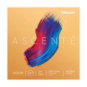 D'addario A310 3/4M Ascente Scale Medıum Tansıon Keman Tel Seti