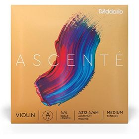 D'addario A312 4/4M Ascente Scale 4/4 LA Medıum Keman Tek Tel