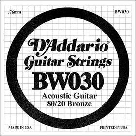 D'addario BW030 Akustik Gitar Tek Teli
