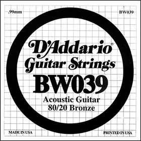 D'addario BW039 Akustik Gitar Tek Teli