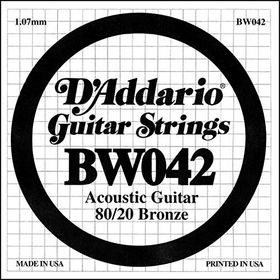 D'addario BW042 Akustik Gitar Tek Teli