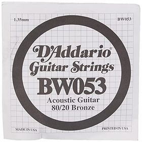 D'addario BW053 Akustik Gitar Tek Teli