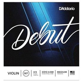 D'addario Debut Violin String D310 4/4 - Medium Keman Teli
