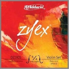 D'addario DZ310S Zyex 4/4 Medıum Tensıon RE GÜM Keman Tel Seti