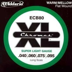 D'addario ECB80 Bass Gitar Tel Seti