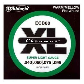 D'addario ECB80 Soft Long 0.40 Bas Tel Set