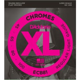 D'addario ECB81 Soft Long 0.45 Bas Tel Set