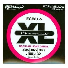 D'addario ECB815 5 Telli Soft Long 0.45 Bas Tel Set
