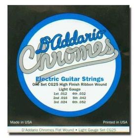 D'addario ECG25 Light 012 Caz Elektro Tel Set