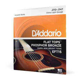 D'addario EFT15 Akustik Gitar Teli