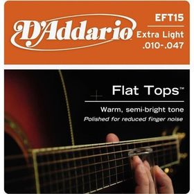 D'addario EFT15 Akustik Gitar Teli