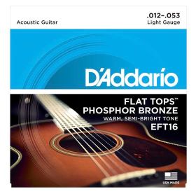 D'addario EFT16 Akustik Gitar Tel Seti