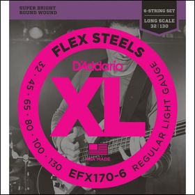 D'addario EFX1706 Bas Gitar Tel Seti