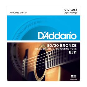 D'addario EJ11 Light 0.12 Akustik Tel Set