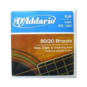 D'addario EJ11 Light 0.12 Akustik Tel Set