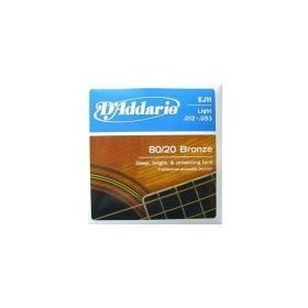 D'addario EJ11 Light 0.12 Akustik Tel Set