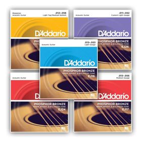 D'addario EJ26-3D 3'lü Paket Phosphor-Bronz Akustik Gitar Tel Seti