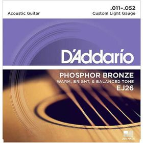 D'addario EJ26 Phosphor Bronze Akustik Gitar Seti