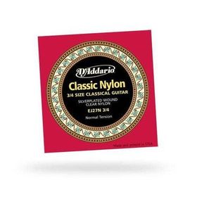 D'addario EJ27N 3-4 Klasik Gitar Teli