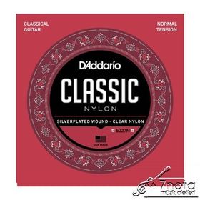 D'addario EJ27N Naylon Normal Tension Silver Klasik Tel Set