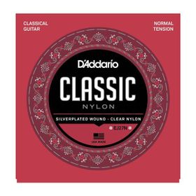D'addario EJ27N Naylon Normal Tension Silver Klasik Tel Set