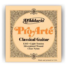 D'addario EJ43 Light Tension Silver Klasik Tel Set