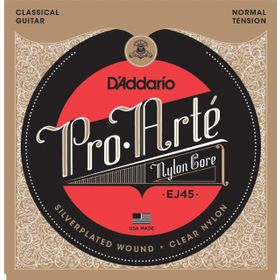D'addario EJ45 Normal Tension Silver Klasik Tel Set