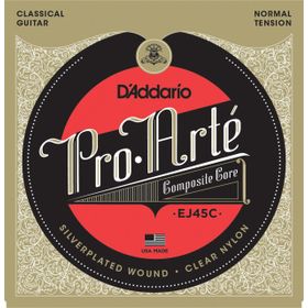 D'addario EJ45C Composite Normal Tension Silver Klasik Tel Set