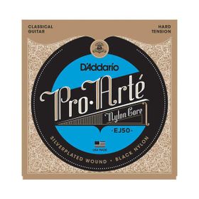 D'addario EJ50 Hard Tension Nylon Silver Klasik Tel Set