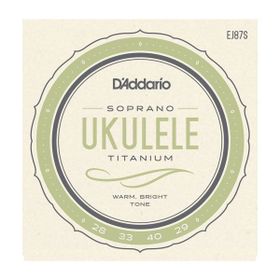 D'addario EJ87S Soprano Ukulele Tel Seti