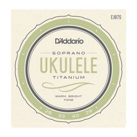 D'addario EJ87S Soprano Ukulele Tel Seti