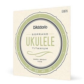 D'addario EJ87S Soprano Ukulele Tel Seti