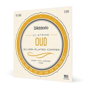 D'addario EJ95 Ud Silver Plated Wound Tel Seti
