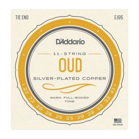 D'addario EJ95 Ud Silver Plated Wound Tel Seti