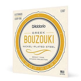 D'addario EJ97 8'li Takım Nıckelplated Steel Wo Buzuki Tel Seti