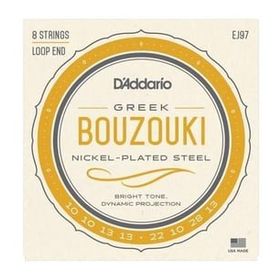 D'addario EJ97 8'li Takım Nıckelplated Steel Wo Buzuki Tel Seti
