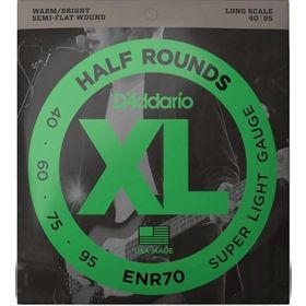 D'addario ENR70 Half Round Bass Regular Light Bas Gitar Tel Seti
