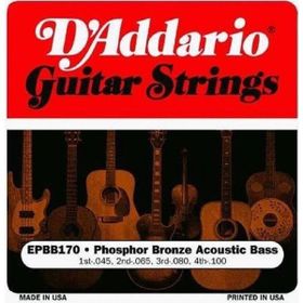 D'addario EPBB170 Akustik Bass Gitar Tel Seti