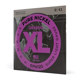 D'addario EPN120 Xl Pure Nickel 9-41 Sup Elektro Gitar Tel Seti
