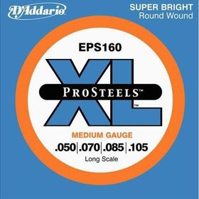 D'addario EPS160 Prosteel Medium Bas Tel Set
